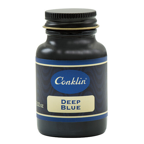 Conklin Bottle Ink 60 ml; Deep Blue