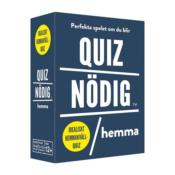 QuizNödig – Hemma