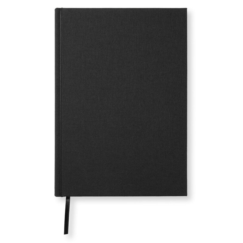 PaperStyle Notebook A5 Plain 128 p. Black