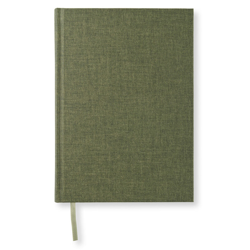 PaperStyle Notebook A5 Ruled 128 p. Khaki green