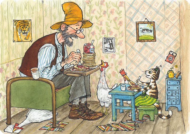 Findus äter - underlägg