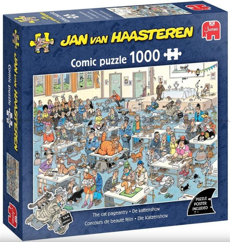 Jan van Haasteren Pussel - Kattenshow 1000 bitar