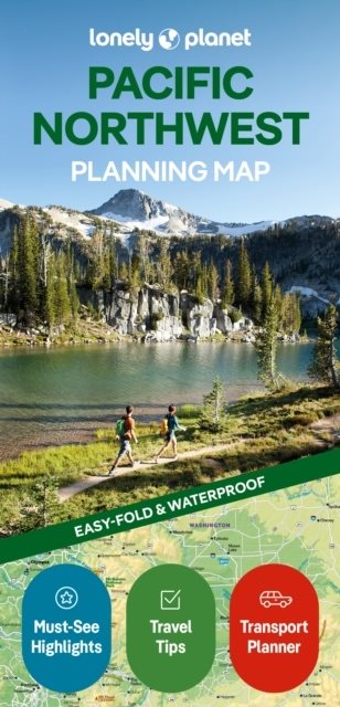 Lonely Planet Pacific Northwest Planning Map