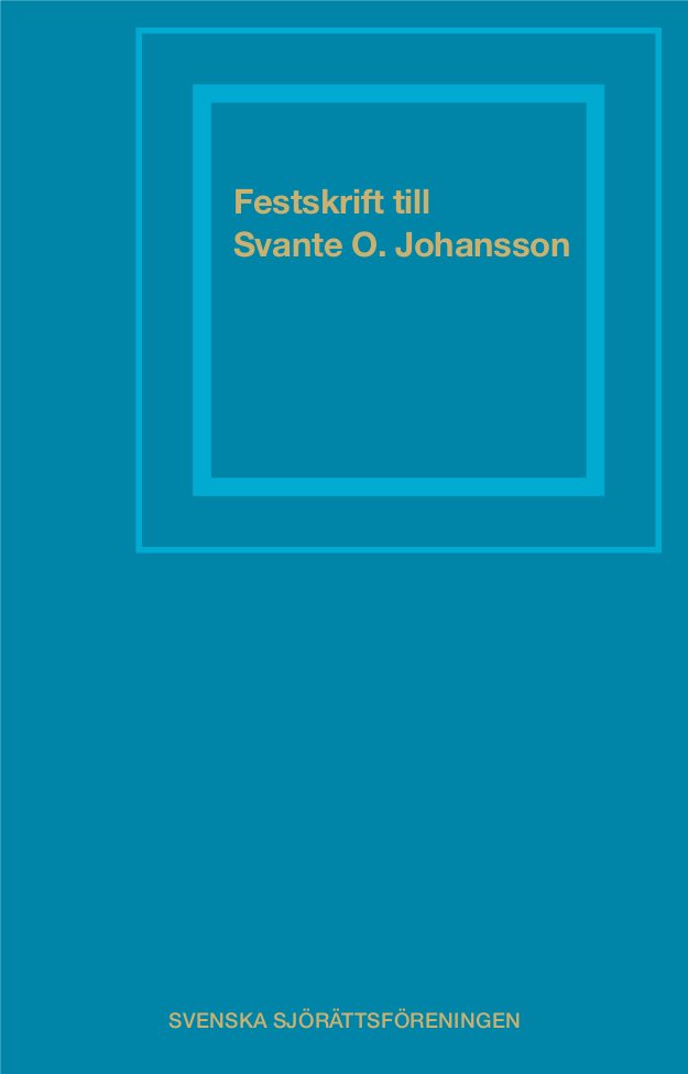 Festskrift till Svante O. Johansson