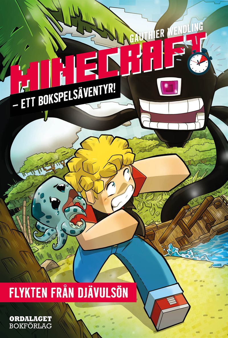 Minecraft. Ett bokspelsäventyr: Flykten från Djävulsön