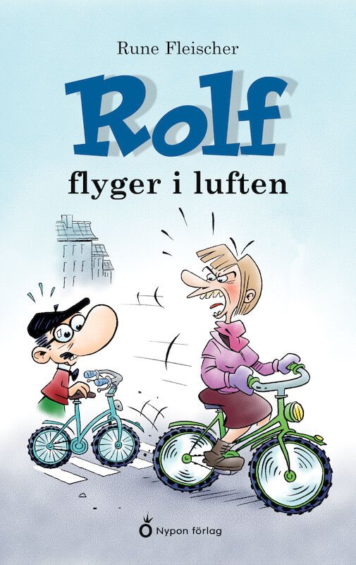 Rolf flyger i luften