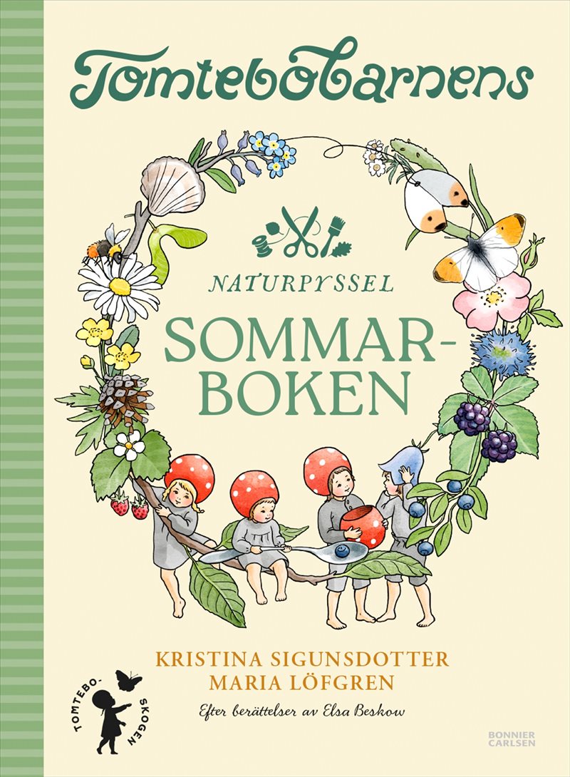 Tomtebobarnens naturpyssel: sommarboken