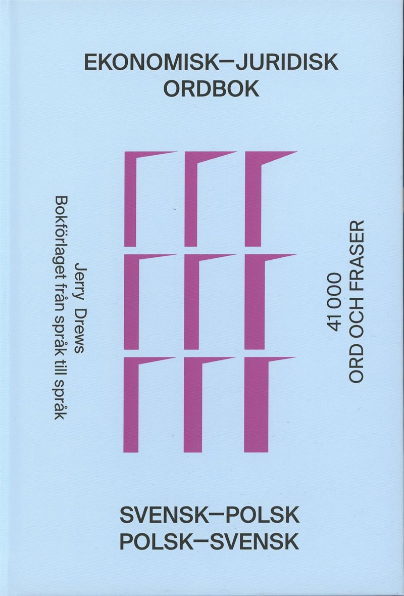 Ekonomisk-juridisk ordbok : svensk-polsk/polsk-svensk