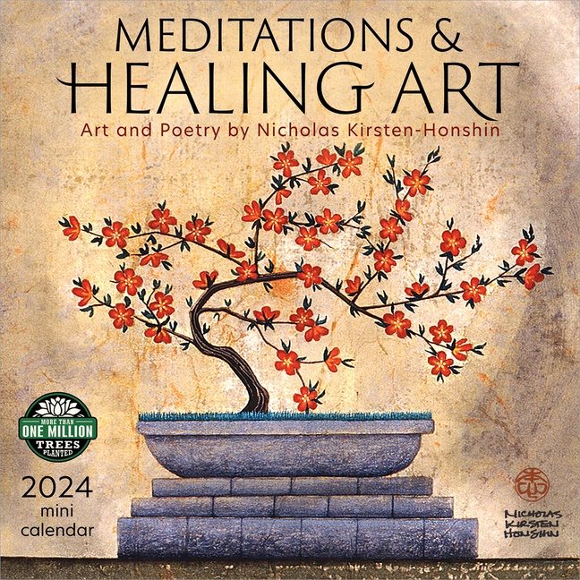 Meditations And Healing Art 2024 Mini Calendar