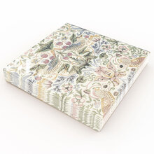 Matservetter 20p William Morris Strawberry Thief pastell