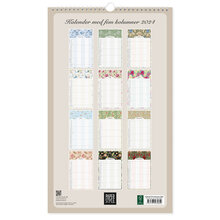 FamiljeKalender 2024 - m 5 kolumner  Graphic Romance